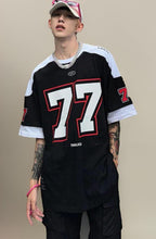 THALASI Men’s Cotton Jersey Oversized T-Shirt | Sports Style, Half Sleeve Round Neck, Baggy Korean Fit - Gravityz Fashion Shop