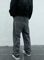 AFT Torpedo Men’s Baggy Stretchable Jeans | Jet Black & Colored | Pure Cotton, Soft Touch & Breathable Summer Denim - Gravityz Fashion Shop