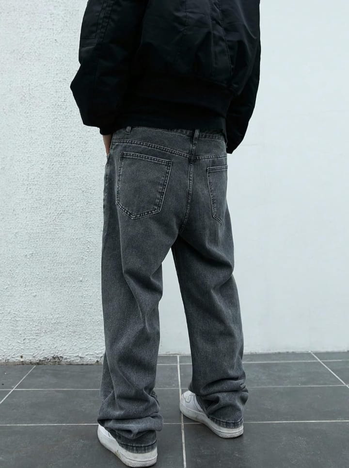 AFT Torpedo Men’s Baggy Stretchable Jeans | Jet Black & Colored | Pure Cotton, Soft Touch & Breathable Summer Denim